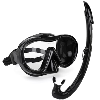 SET MÁSCARA Y SNORKEL WAVE