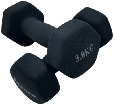 MANCUERNAS HEXAGONALES LIMITLESS 3 KG