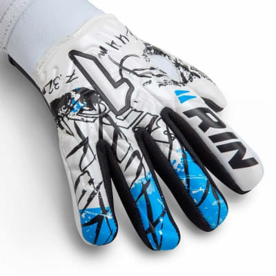 GUANTE ARQUERO RINAT ASIMETRIK TRAINING SPINE TALLA 7 BLANCO