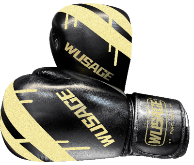 GUANTE BOXEO WUSAGE NEGRO