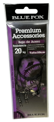 LEADER BLUE FOX ACERO CON GIRATORIO 20 KG 35 CM