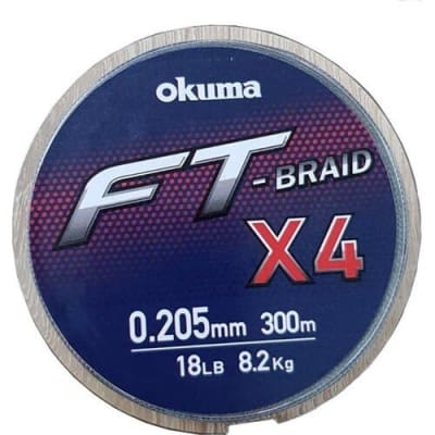 MULTIFILAMENTO OKUMA FT BRAID X4 100 MT