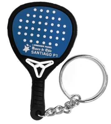 LLAVERO PALA PREMIER PADEL SANTIAGO P1