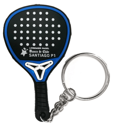LLAVERO PALA PREMIER PADEL SANTIAGO P1