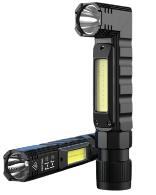 LINTERNA LED AJUSTABLE CON IMÁN RECARGABLE