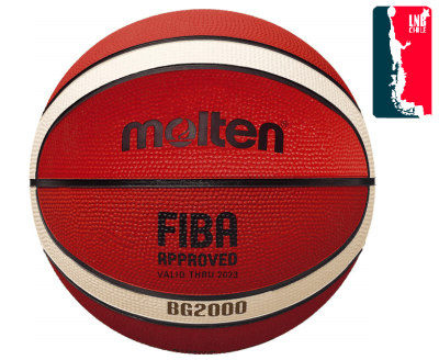 BALÓN BÁSQUETBOL MOLTEN N°7 BG2000 LNB