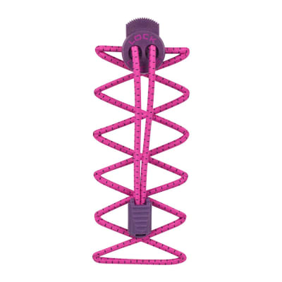 CORDÓN ELASTICADO NATHAN LOCK LACES ROSADO