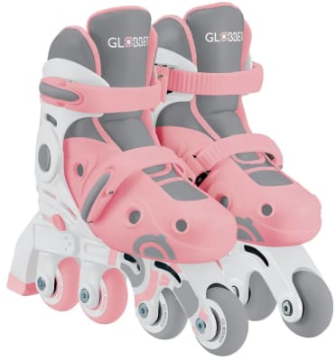 PATÍN 2 EN 1 GLOBBER TALLA 26-29 ROSADO