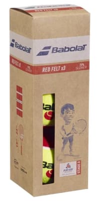 PELOTAS MINITENIS BABOLAT RED FELT X3