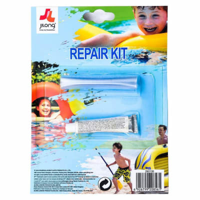 KIT DE REPARACIÓN PISCINA CON PEGAMENTO SAFARI