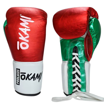 GUANTE BOXEO OKAMI PROLACES 8 OZ