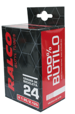CÁMARA BICICLETA RALCO ARO 24 X 1.95/2.125