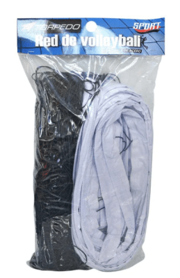 RED VOLLEYBALL TORPEDO CABLE ACERO