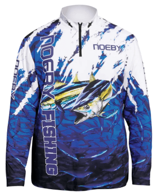 POLERA PESCA NOEBY MANGA LARGA