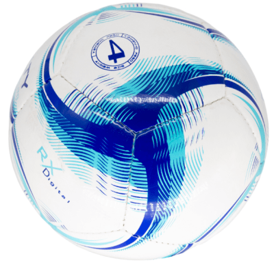 BALÓN FUTBOLITO PENALTY N°4 RX DIGITAL AZUL