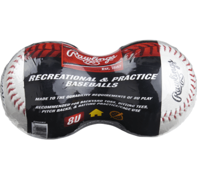 PELOTA RAWLINGS BÉISBOL 8UR PACK 2 UNIDADES