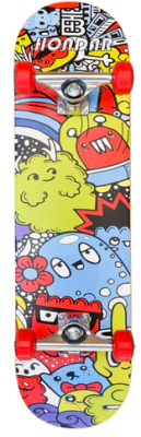 PATINETA SKATEBOARD HONDAR ESTAMPADA