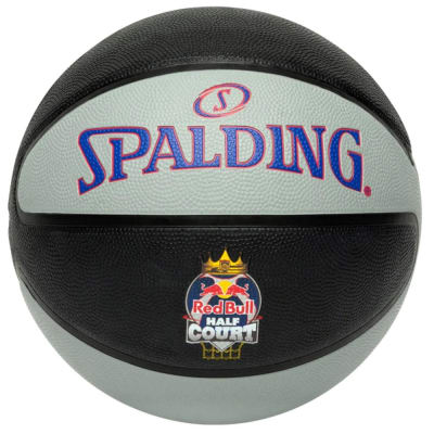 BALÓN BÁSQUETBOL SPALDING N°7 TF-33 RED BULL HALF COURT
