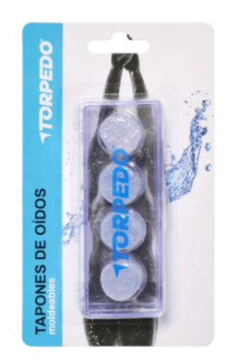 TAPON OIDO TORPEDO SILICONA MOLDEABLE