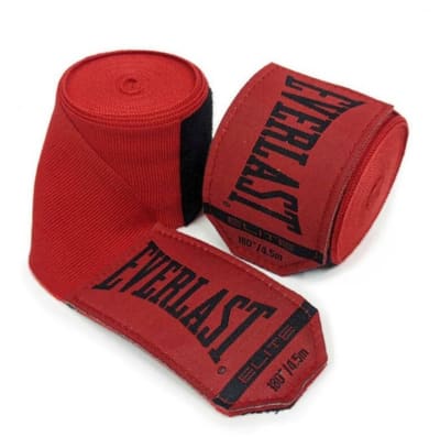 VENDA BOXEO EVERLAST 180 ELITE ROJO