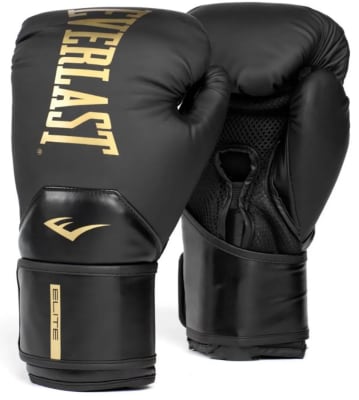 GUANTE BOXEO EVERLAST ELITE V2 12 OZ NEGRO