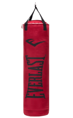 SACO BOXEO EVERLAST POLYCANVAS ROJO 100 CM