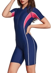 TRAJE DE BAÑO SBART AZUL/ROSADO