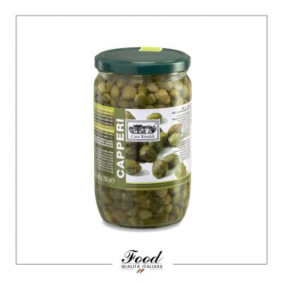 CAPPERI IN ACETO / ALCAPARRAS EN VINAGRE , 720 gr 