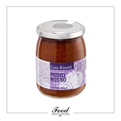 PESTO ROSSO di SICILIA  , 500 gr 