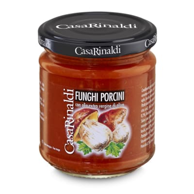 Salsa funghi Porcini 190 gr Salsa funghi Porcini 190 gr