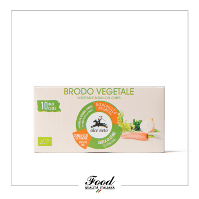 Dado vegetale senza olio di Palma Bio Alce Nero 100g Dado vegetale senza olio di Palma Bio Alce Nero 100g