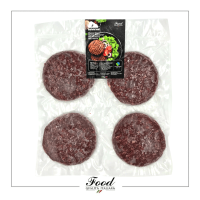 Hamburguesa de Búfalo 4 unidades **fresh frozen Hamburguesa de Búfalo 4 unidades **fresh frozen