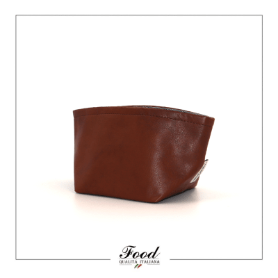 CESTA DE PAN/FOCACCIA  DE CUERO ECOLOGICO  11H