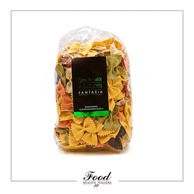 Farfalle Arlecchino, 5 colori