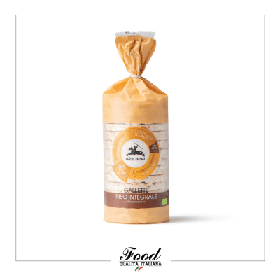 Gallette riso integrale Bio Alce Nero 100g Gallette riso integrale Bio Alce Nero 100g