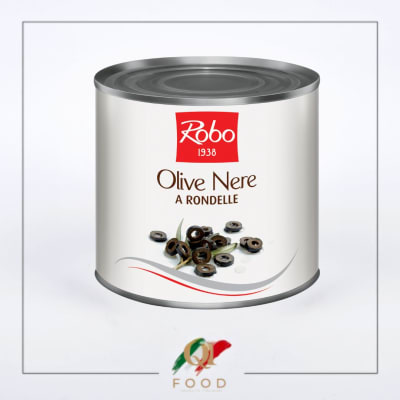 Aceitunas Negra en rodaja 2.45 kg