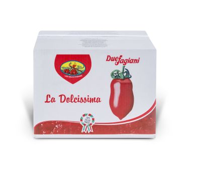 La Dolcissima , Pelati trito , 100% tomate italiano 5 kg 