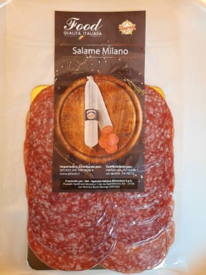 Salame Milano 100 gr. Laminado al momento 