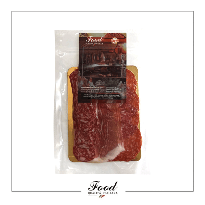Aperitivo italiano, tris-di-salumi , 100 gr 
