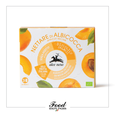 Nettare di Albicocca Bio Alce Nero 200ml x 3 unidad Nettare di Albicocca Bio Alce Nero 200ml x 3 unidad