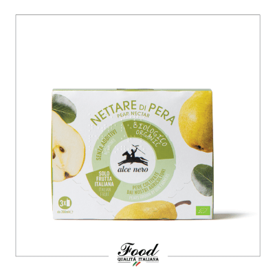 Nettare di pera Bio Alce Nero 200ml X 3 unidad Nettare di pera Bio Alce Nero 200ml X 3 unidad