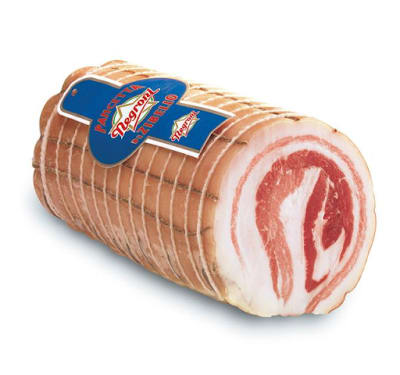 Pancetta di zibello arrotolata , 4 kg apx  Pancetta di zibello arrotolata , 4 kg apx