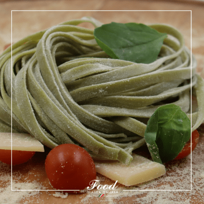Fettuccine espinaca 500 gr