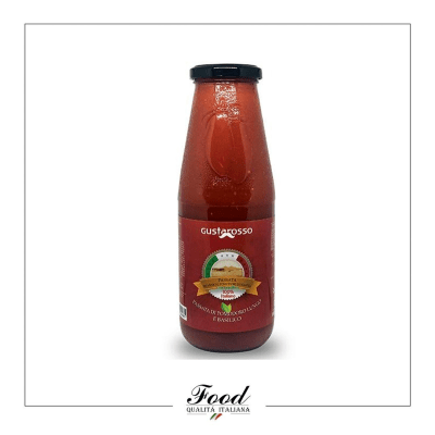 Passata pomodoro con albahaca, 680gr GUSTAROSSO Passata pomodoro con albahaca, 680gr GUSTAROSSO