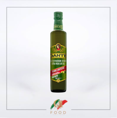 250ml  Aceite de Oliva Dante Extra Virgen  Terre Antiche 250 ml