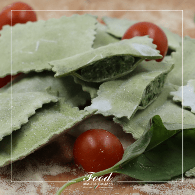 Ravioli ricotta & espinaca 500 gr