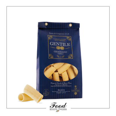 Rigatoni 500 gr I.G.P. GENTILE, Gragnano, Italia