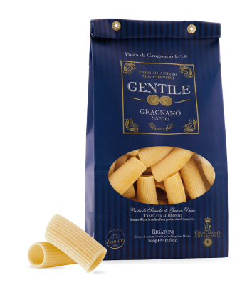 Rigatoni 500 gr I.G.P. GENTILE, Gragnano, Italia