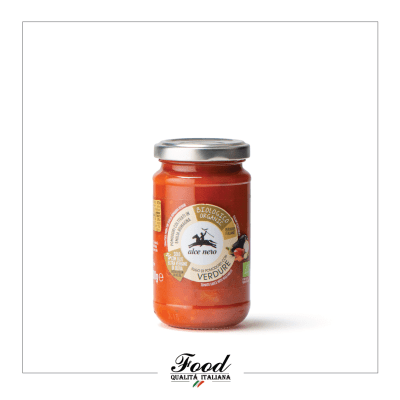 Sugo di pomodoro con verdure Bio Alce Nero 200g Sugo di pomodoro con verdure Bio Alce Nero 200g