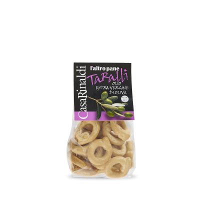 Taralli en Oliva extra virgen 200 gr Taralli en Oliva extra virgen 200 gr